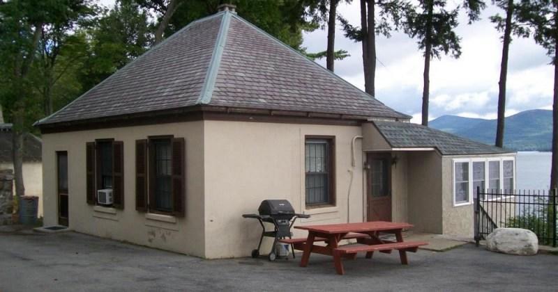 Depe Dene Resort Lake George Exterior foto
