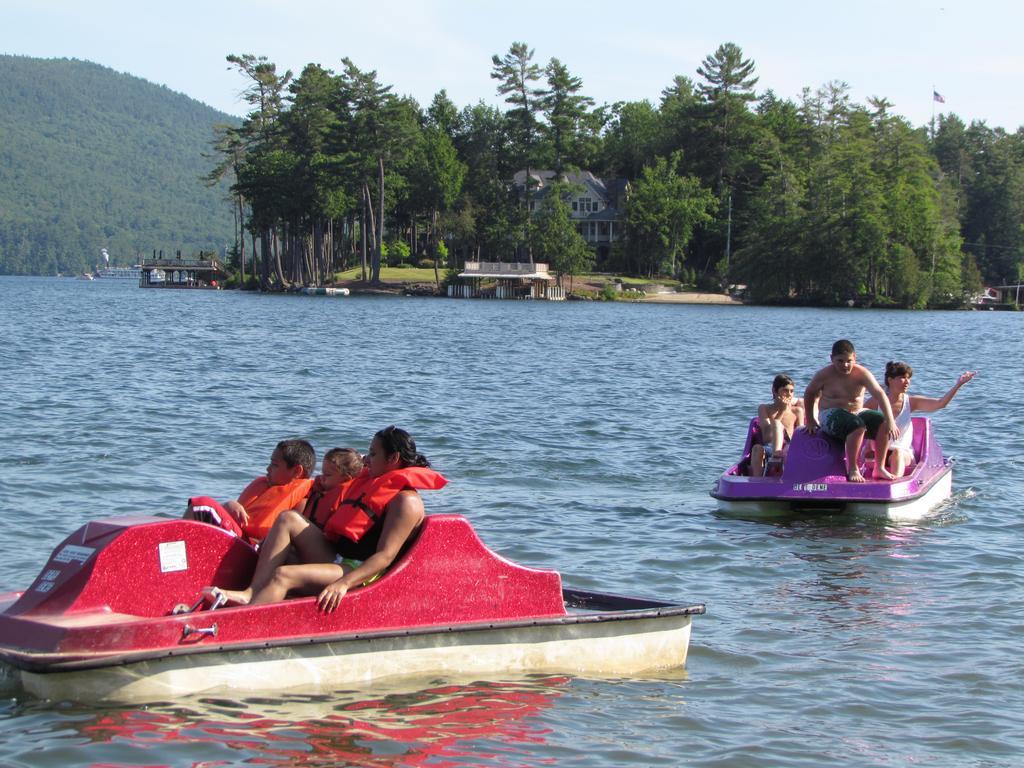Depe Dene Resort Lake George Exterior foto